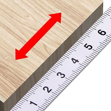 Self Adhesive Measuring Tape (Left-Right Reading) Carbon Steel Tape Ruler Metric Scale For T Track Routers Table