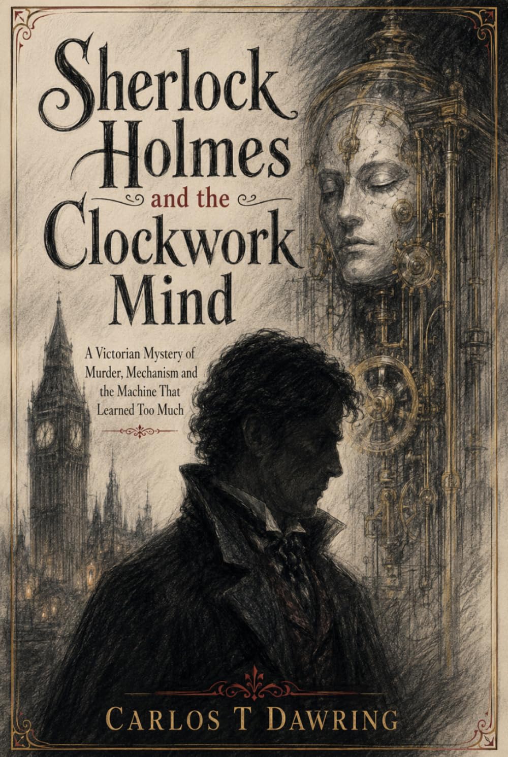 Sherlock Holmes and the Clockwork Mind: A Victorian Mystery of Murder, Mechanism and the Machine That Learned Too Much (The Carlos T Dawring Victorian Murder Mysteries)