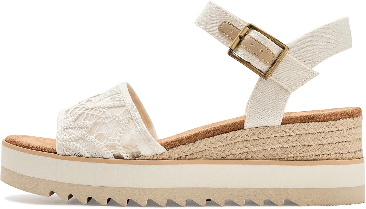 TOMS Women's Diana Sandal Natural, 9 Medium