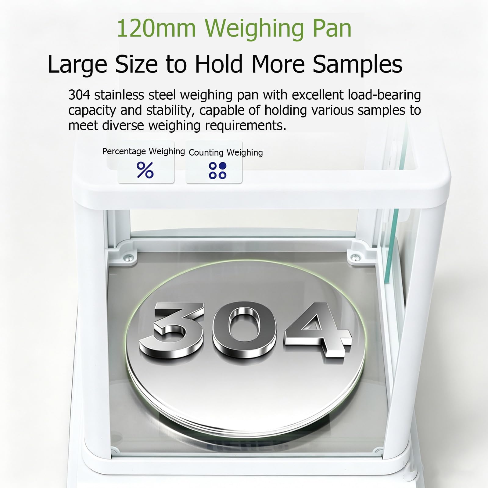 Balance analytique 300 g x 0,1 g, précision de 0,1 g (300 g, 1 mg)