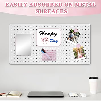 AKONEGE 8PCS Locker Accessories Pink Locker Organizer & Decor for Girls
