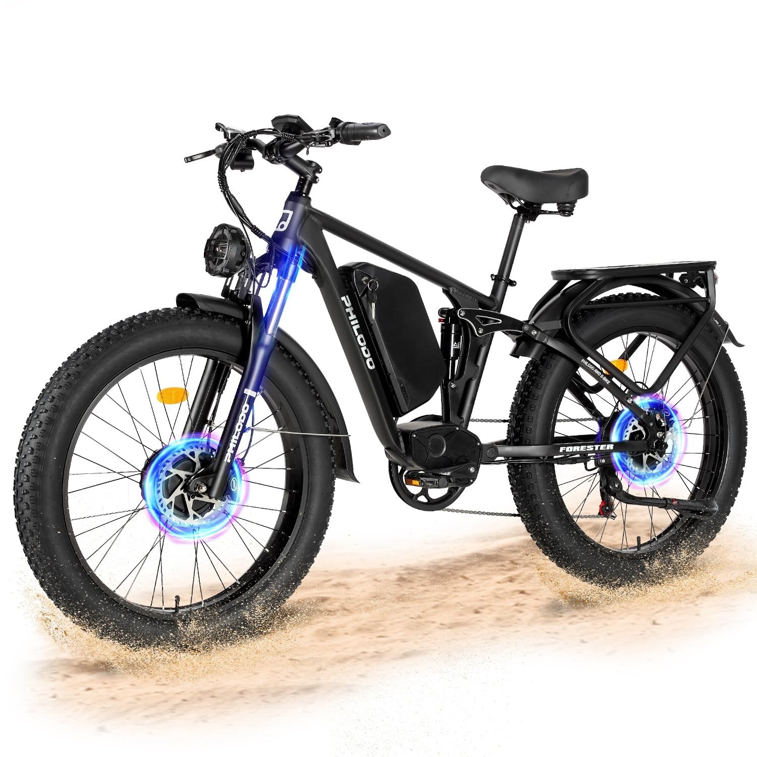 電動自転車　PHILODO Amazon.com : PHILODO Electric Bike for Adults, 5000W Peak Dual