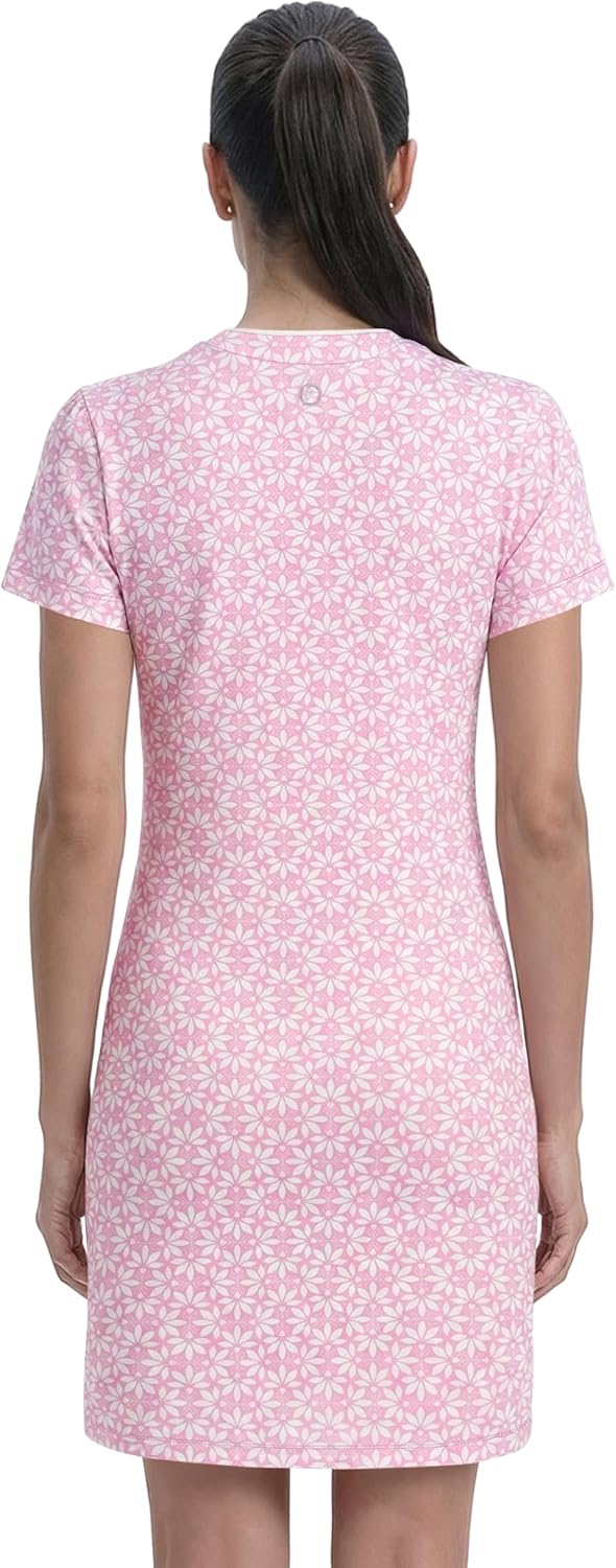 Izod Women's V-Neck Short Sleeve Athletic Dress