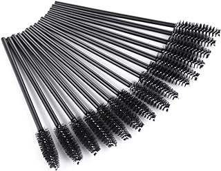 Tbestmax 200 Disposable Mascara Wand Eyebrow Brushes Spoolies Applicator for Eyelash Extension Makeup Kits