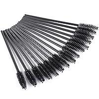 Vista 12 de 300 Varitas de Rímel Desechables Cepillos de Pestañas Spoolies para Extensión de Pestañas, Cejas y Maquillaje Crystal Tbestmax