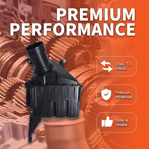 Miniatura 3 de labwork Caja de filtro de filtro de aire Reemplazo del conjunto de carcasa superior e inferior del motor para Toyota Tacoma Pickup Truck V6 6cyl