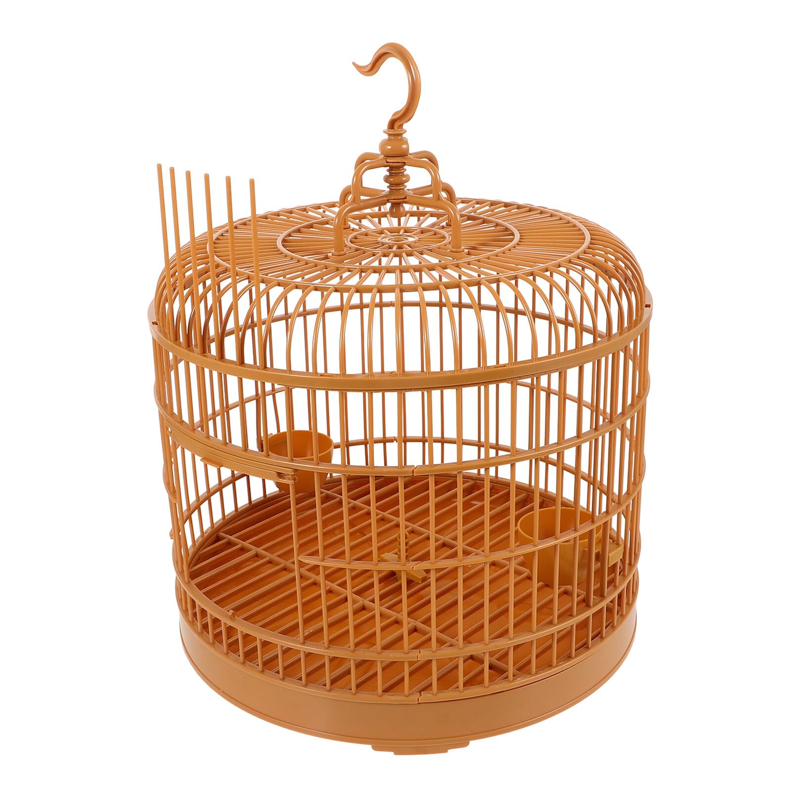 Cage suspendue ronde pour oiseaux de 29,5 cm volière extérieure en métal