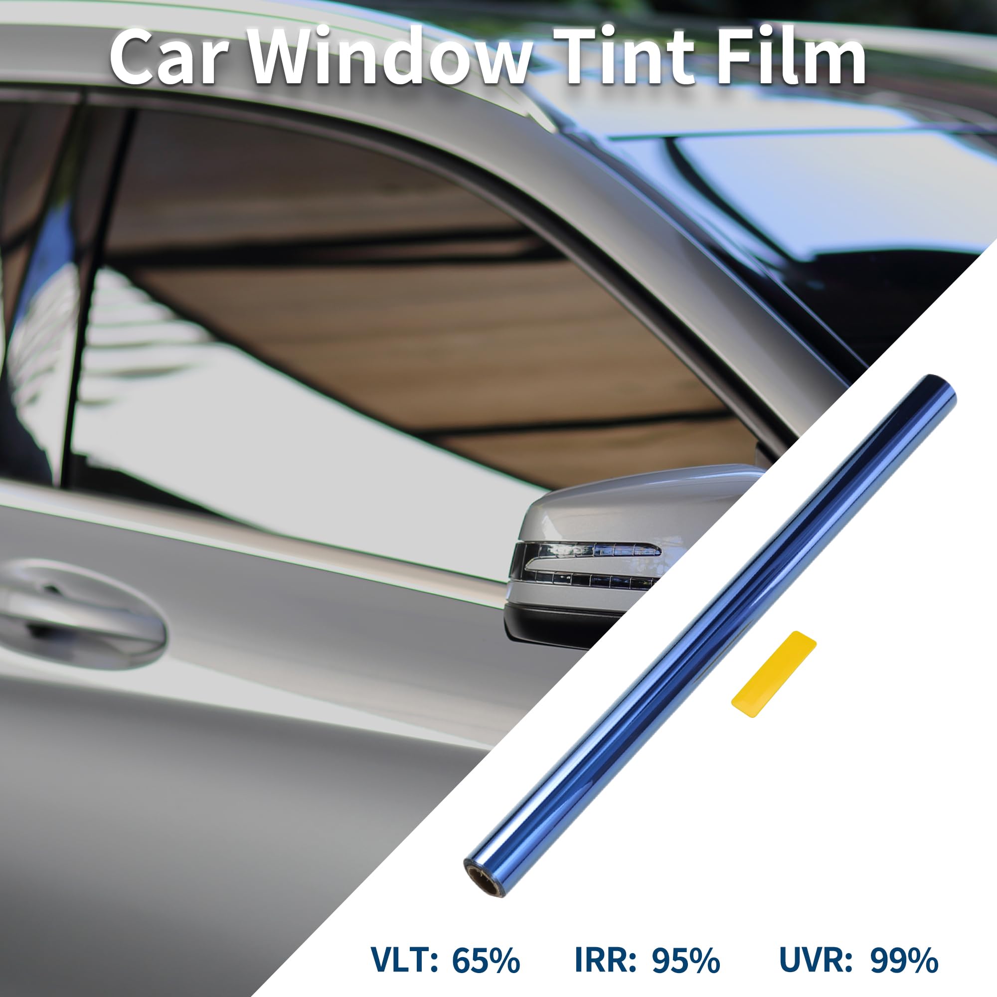 Amazon.com: Motoforti Chameleon Car Window Tint Film VLT 65% IRR
