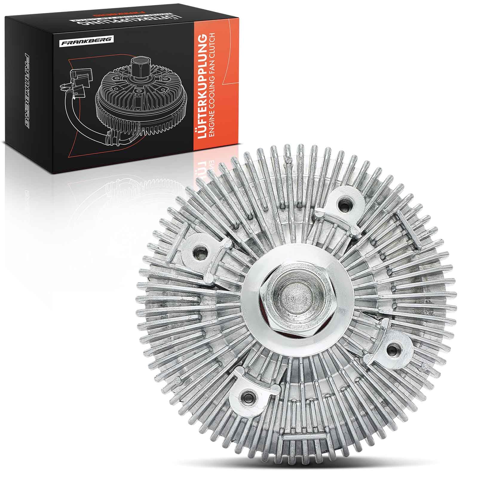 Frankberg Frizione della ventola Diesel Compatibile con Transit Furgone E 2.5L Transit Pianale/Telaio E 2.5L Transit Pianale/Telaio T 2.5L Transit Bus E 2.5L Transit Bus T 2.5L Replace# 49518