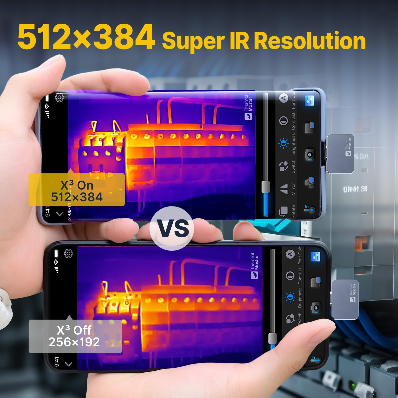 Amazon | Android用サーマルカメラ、マクロレンズ付きP2プロサーマルイ