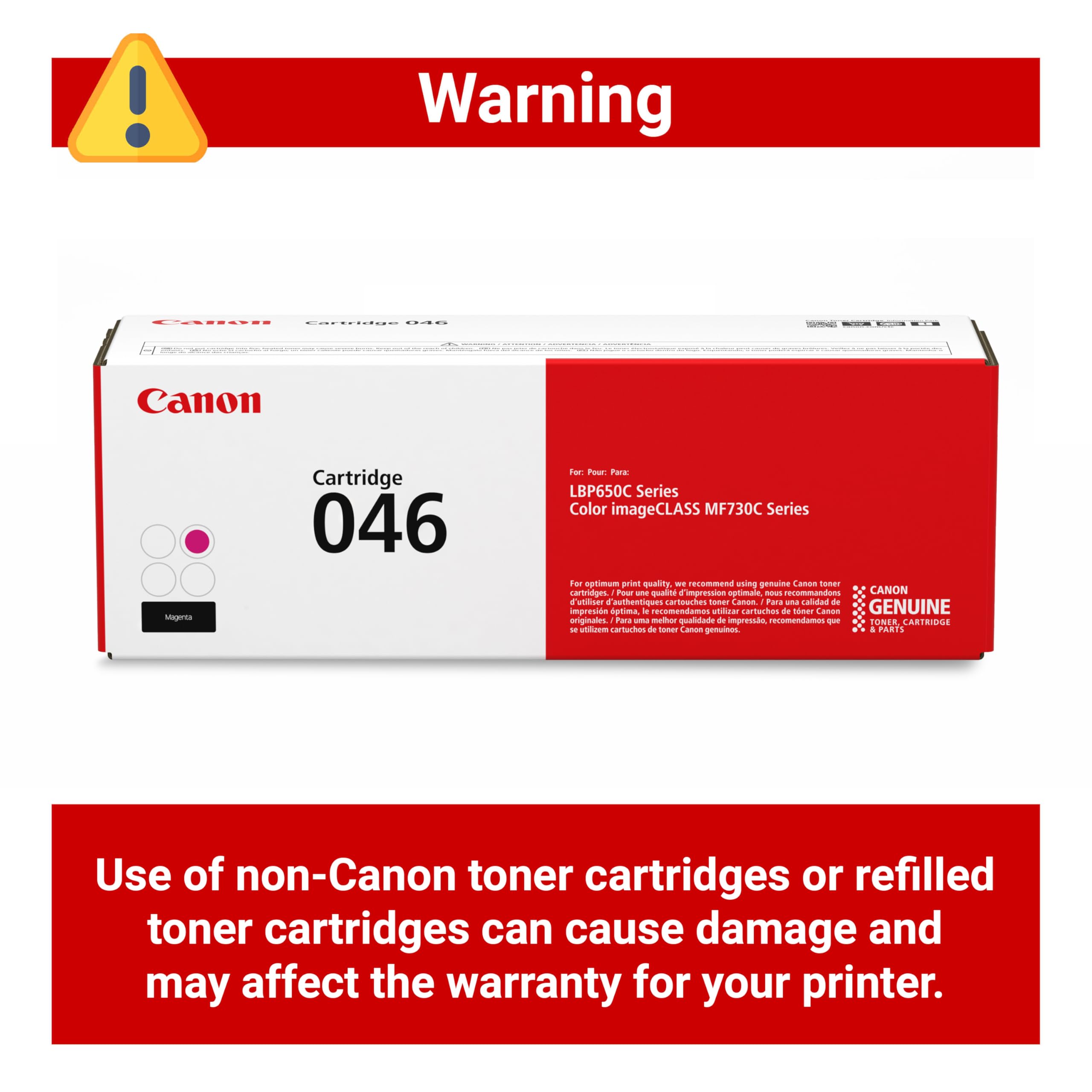 キャノン インクトナー 46個 Amazon | Canon 純正 トナーカートリッジ 046 マゼンタ 1248C001 1