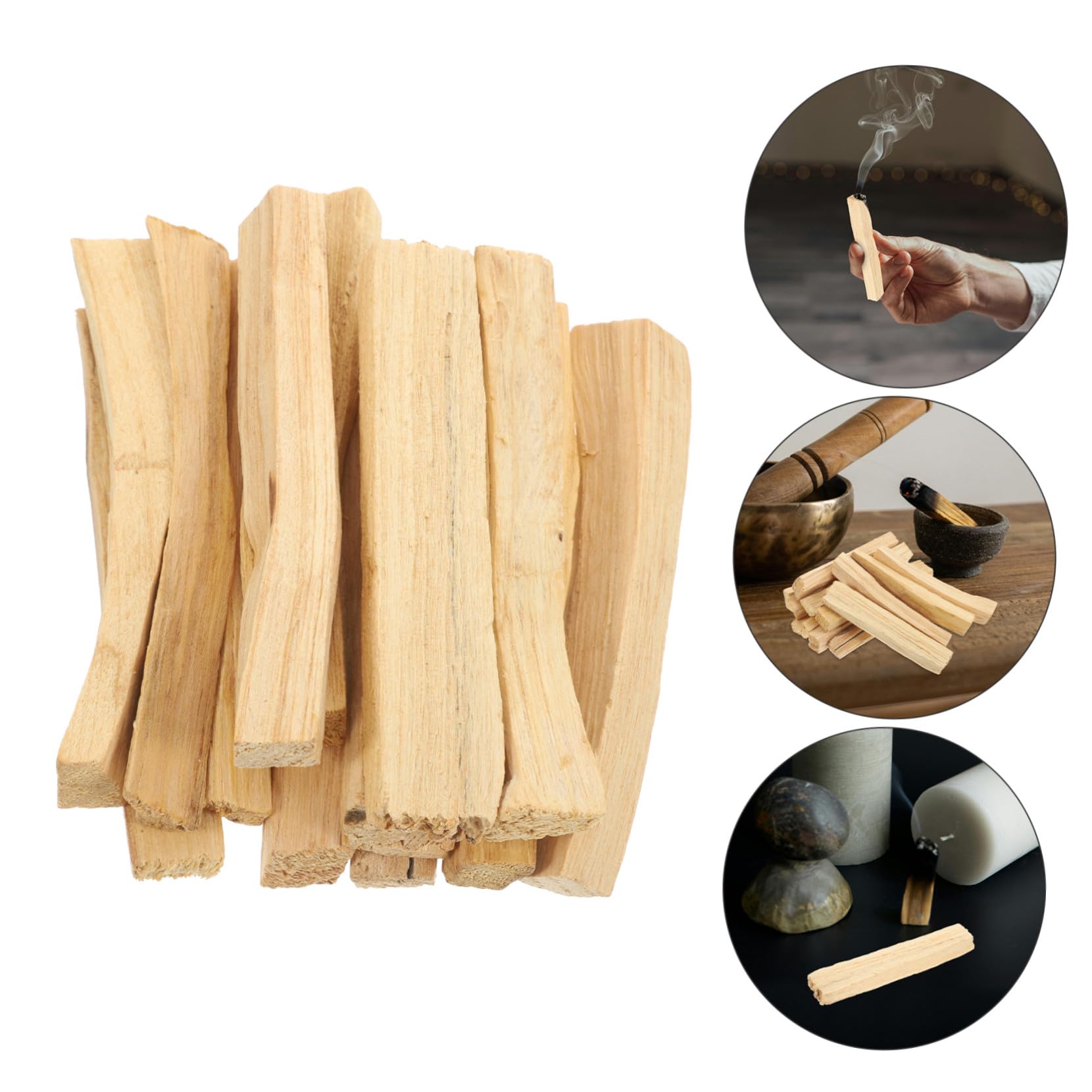 Inciensos de Santo Naturales para Aromaterapia Purificar y Relajar el Hogar Varillas de Madera Sagrada
