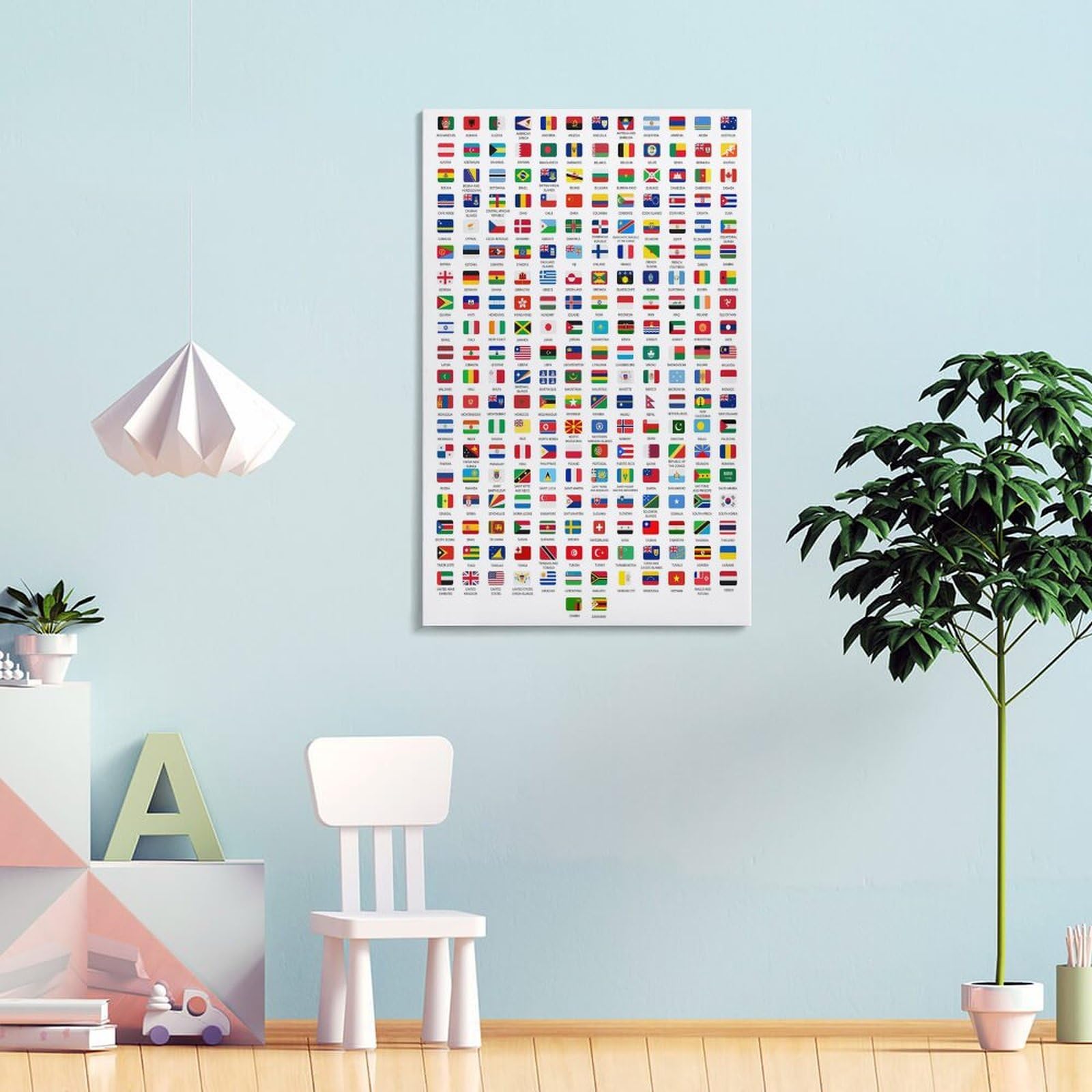 Amazon.com: ZJLAMZ Flags of The World, World Flags, Countries of