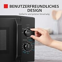 Toshiba MW2-MG20PF Mikrohullámú sütő grill funkcióval 1000W fekete 5