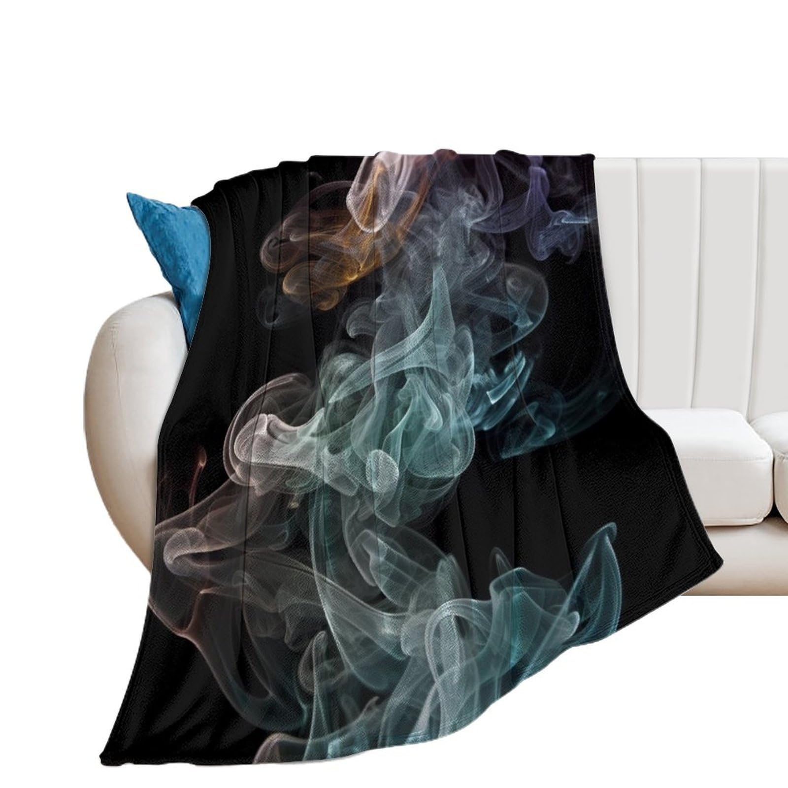 Couverture flanelle 150x200 plaid canapé doux chaud jeté de lit pour l'hiver