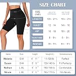 DHSO 4 Pack Short biker pour femmes-8" High Waisted Soft Summer Womens Short Spandex Workout Yoga Short pour courir