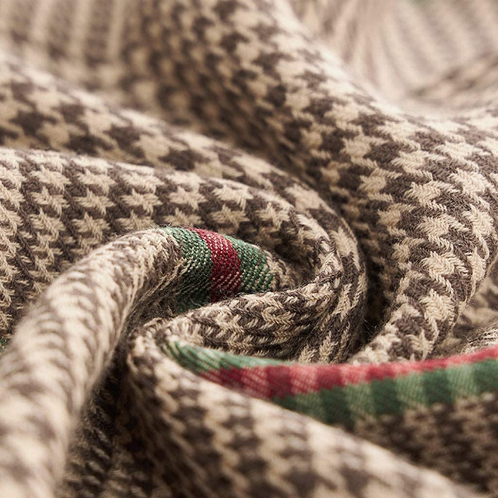 Sciarpa Calda Sciarpa da Donna, Lunga Autunno E Inverno Addensata in Pura Lana Scialle Caldo A Doppio Uso per La Vita Quotidiana