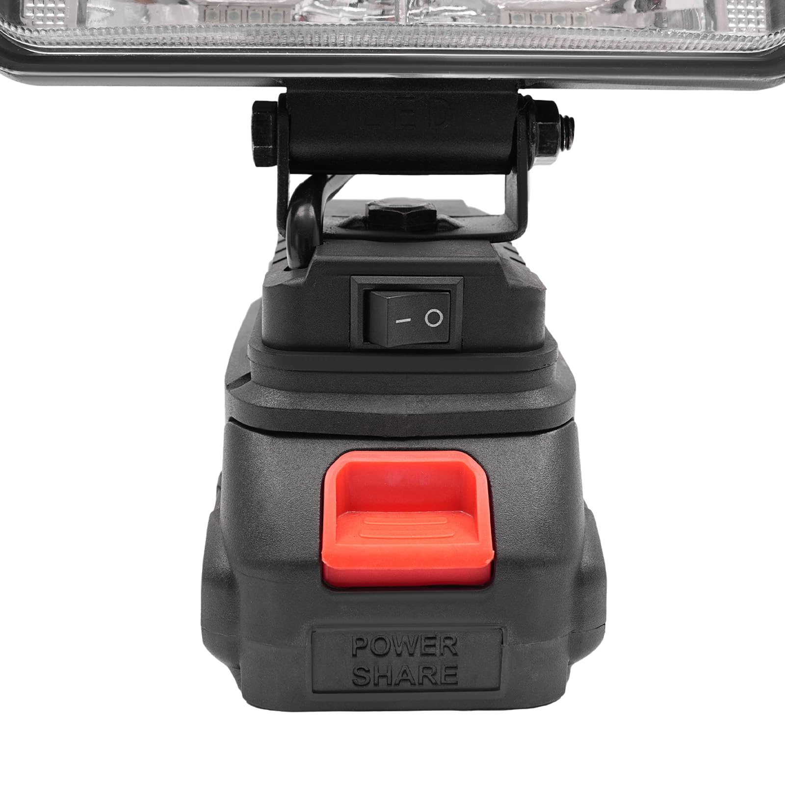 48W LED-Arbeitsleuchte,Multifunktionales Led Strahler Tragbare LED-Leuchte 48 Lampenkugeln Kabellose LED-Leuchte für Outdoor-Wanderungen, Hundespaziergänge, Camping (Schwarz)