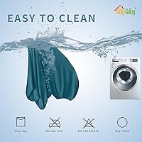 Vista 187 de Easy-Going Fundas Elásticas de 3 Piezas para Cojines de Sofá para Sofá Seccional Izquierdo/Derecho en Forma de L Chaise Lounge Funda de Asiento