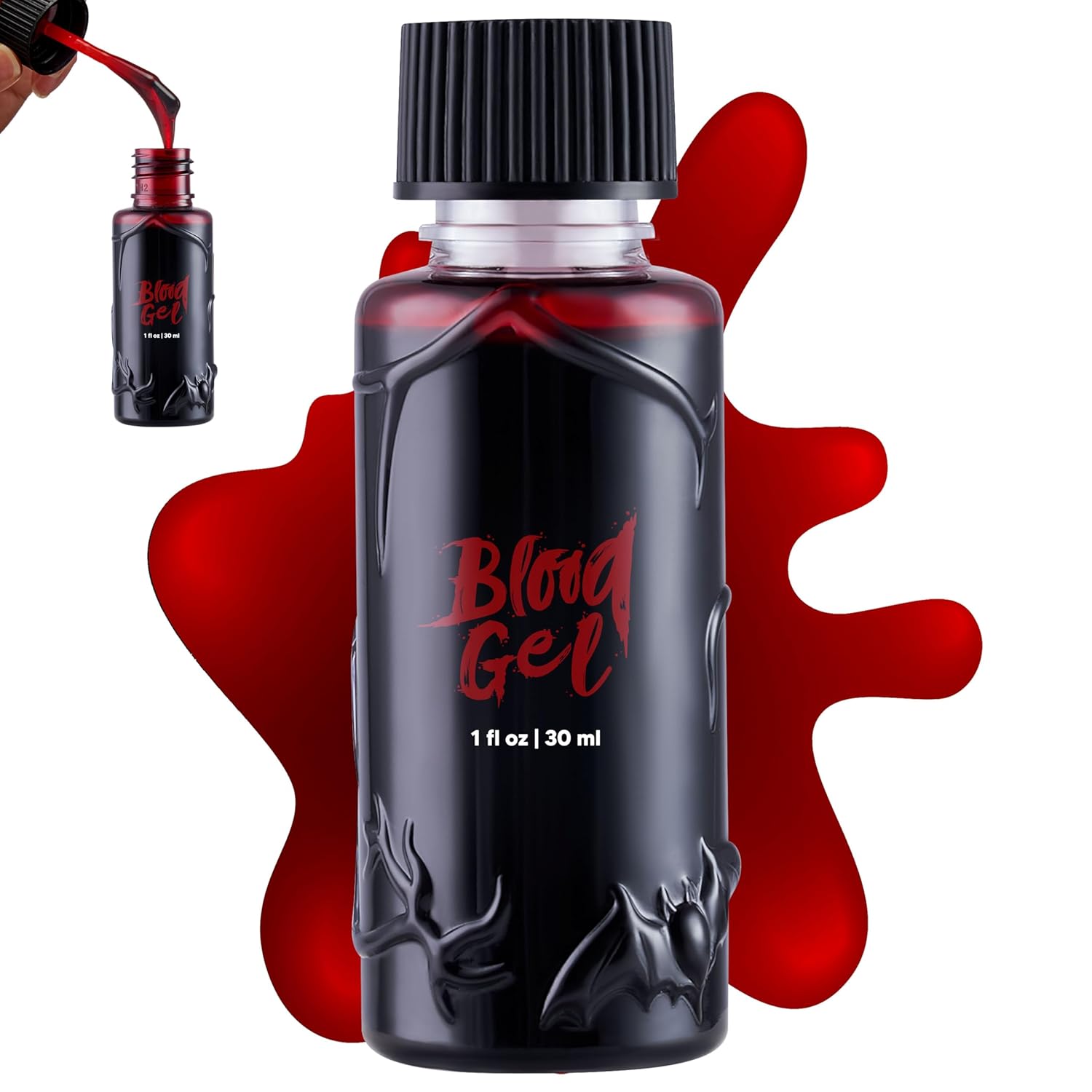Spooktacular Creations Halloween Fake Blood Gel, 1 oz sfx