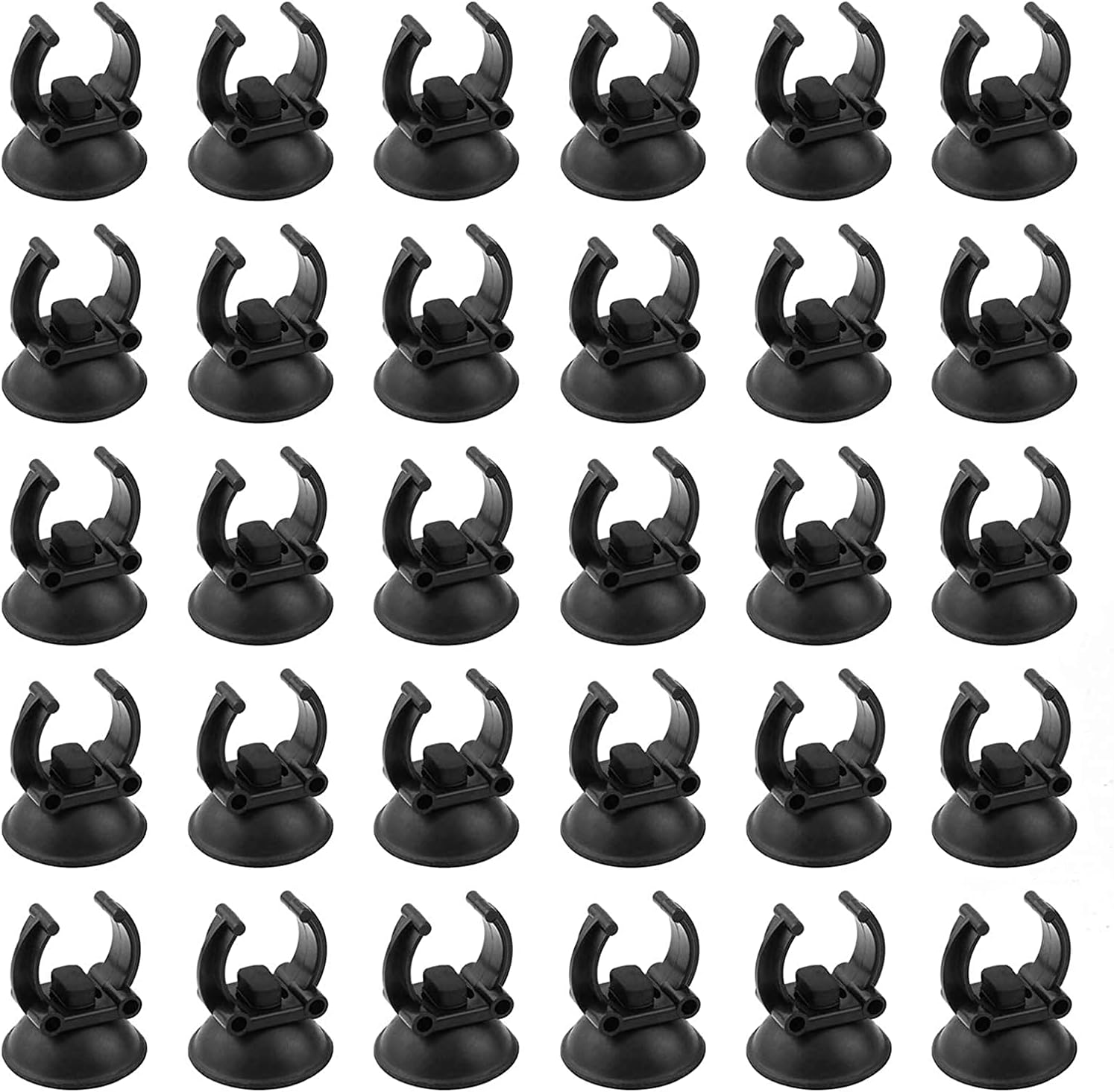 30 Pieces Aquarium Heater Suction Cups Suckers Clips