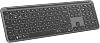 Logitech Signature Slim K950 Wireless Keyboard, Sleek Design, Switch Typing Between Devices, Quiet, Bluetooth, Multi-OS, Windows, Mac, Chrome, QWERTY UK Layout, Graphite