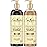 Shea Moisture Jamaican Black Castor Oil Curly Hair Set with Shea Butter - Strengthening Shampoo, Conditioner, and Growth Treatment for Healthy Hair (24 Fl Oz Each)