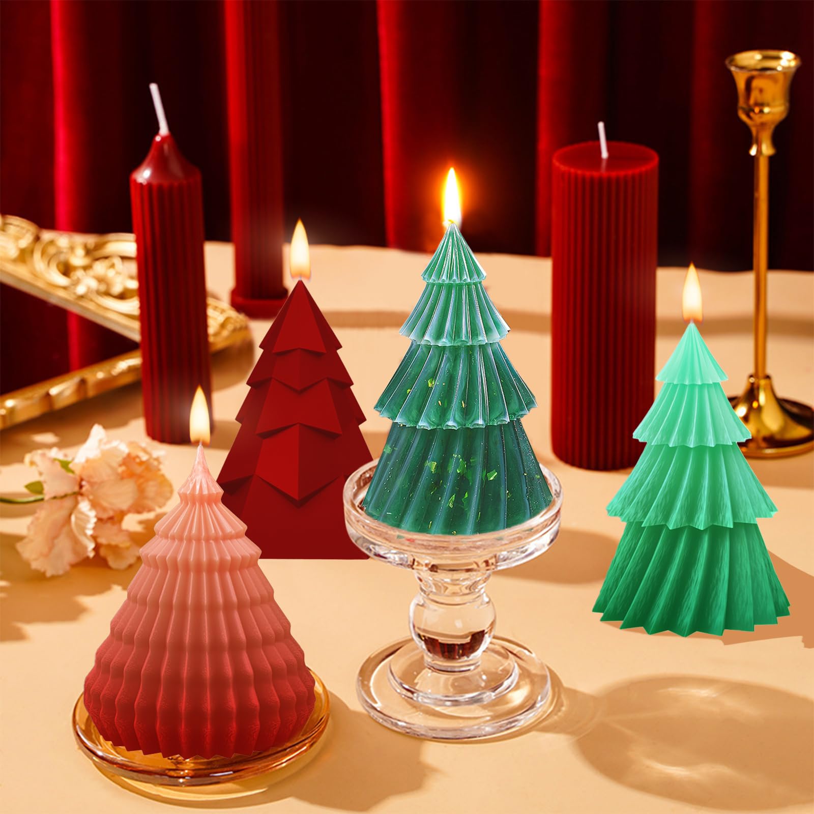 Acheter Moules à Bougies De Lapin De Pâques 3D, Moules à Savon, Moule