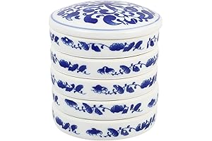 ARTIBETTER Watercolor Pigment Tray - Stackable Multilayer Chinese Pigment Mixing Tray