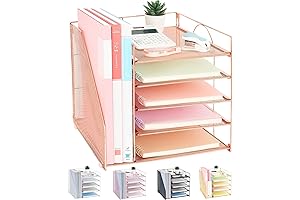 Rose Gold Desk Organizer: The Ultimate Workspace Companion for Women