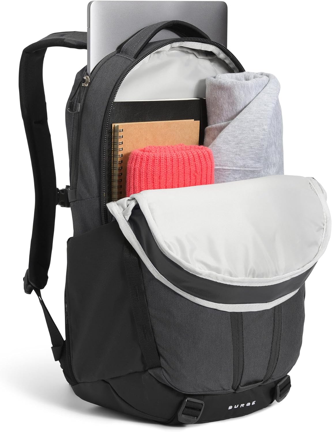 THE NORTH FACE Surge Commuter Laptop Backpack | Daypack With Water Repellent Finish, 16" Laptop Sleeve, Reflective Details - Image 5