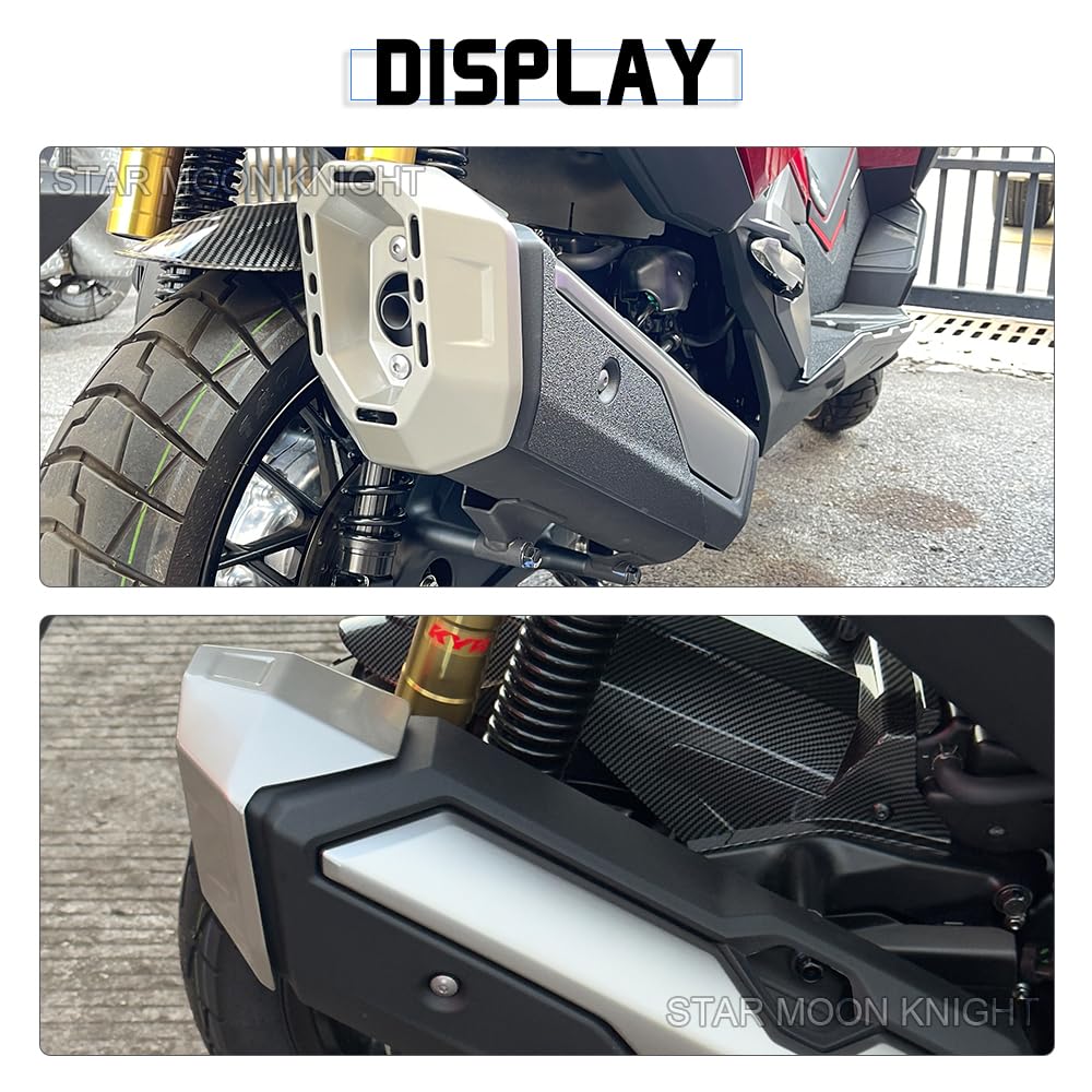 ADV 350 Protezione silenziatore di scarico per Honda ADV350 2022 2023 2024 2025+ Accessori per tappo terminale in lega di alluminio