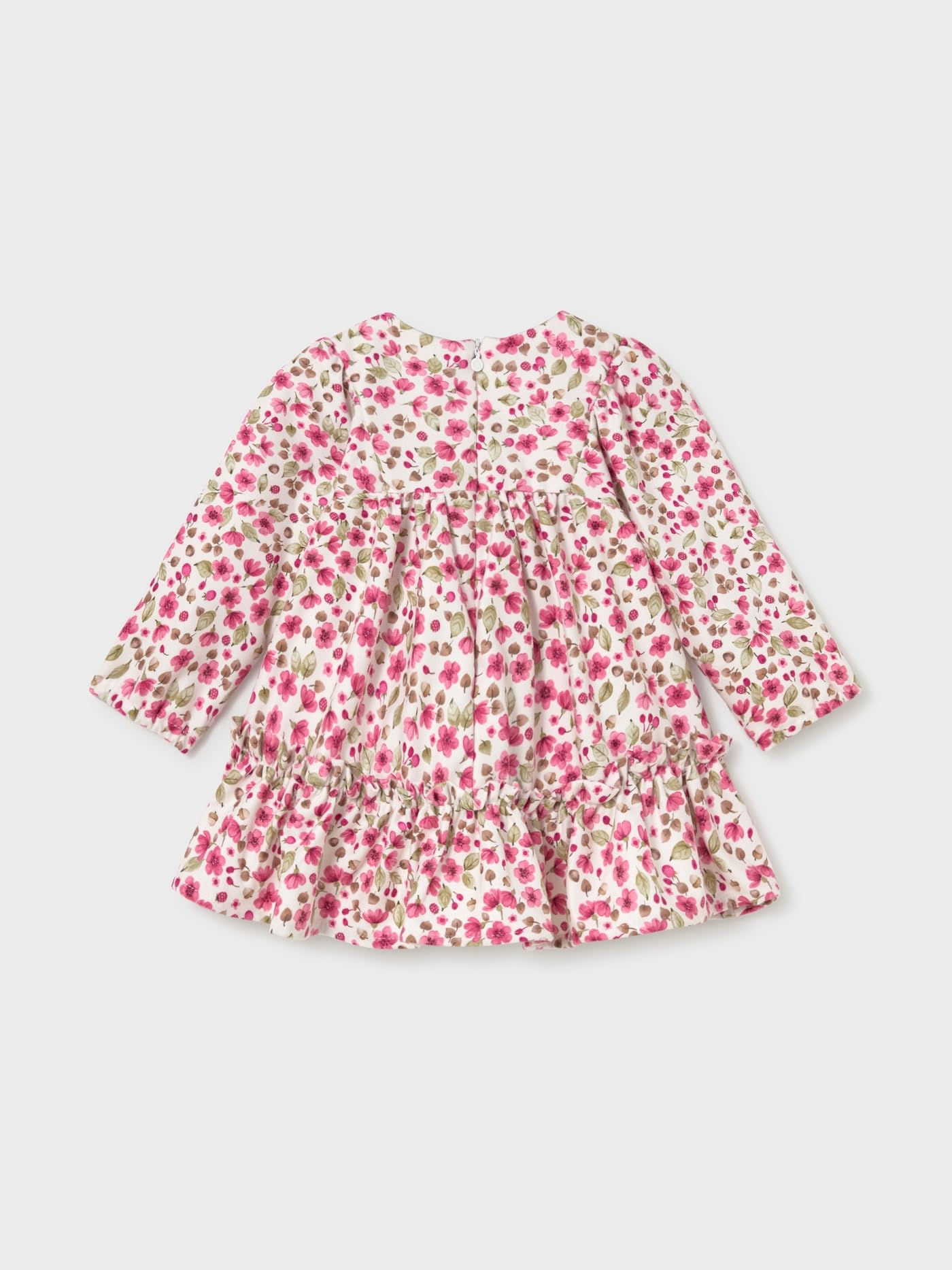 Mayoral Vestido Terciopelo Estampado para bebé niña Petalo