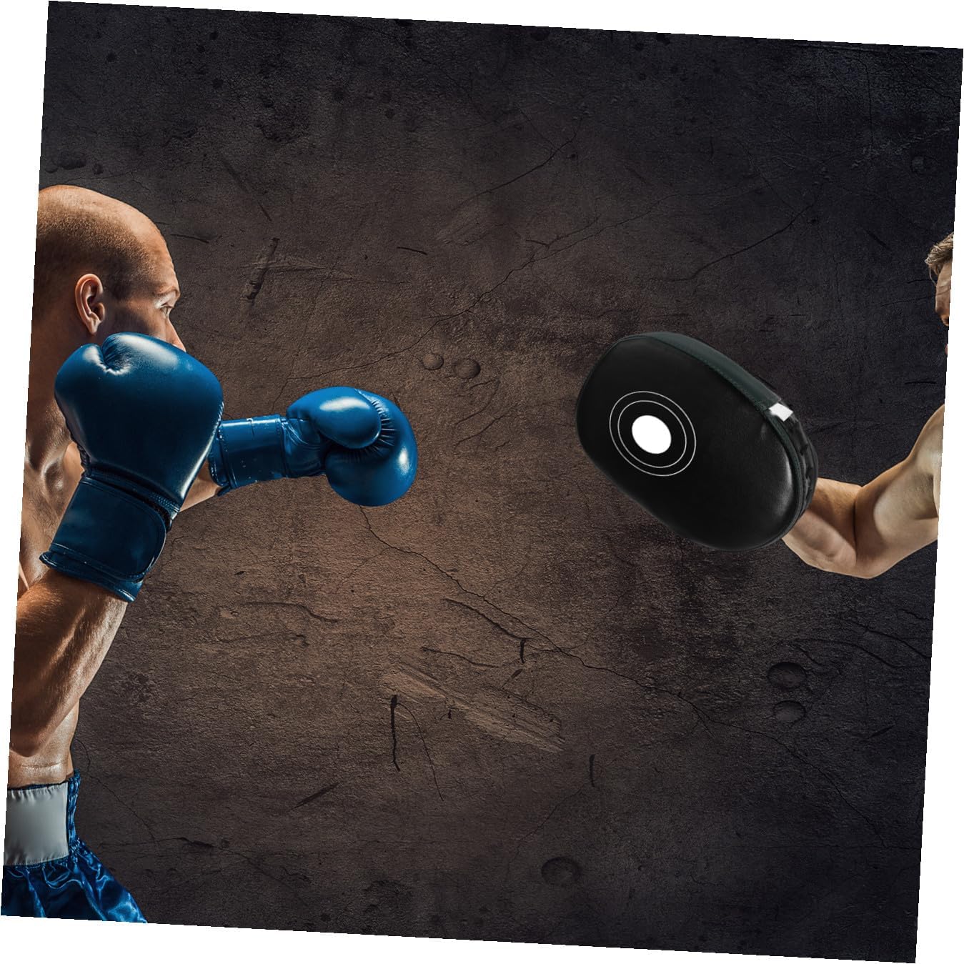 VICASKY Boxing Punching Mitt Hand Pads Curved Strike Shield for Karate Taekwondo Muay Thai Training 1pcs Protective Sparring Equipment and Adults