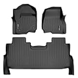 MAXLINER Floor Mats 2 Row Liner Set Compatible with 2017-2025 Ford F-250