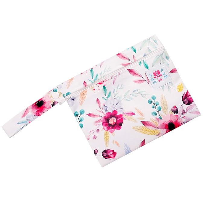 Bum2bum Baby Wet Bags for Keeping Wipes and Cloth Diapers- Waterproof,Odourproof and Zipper