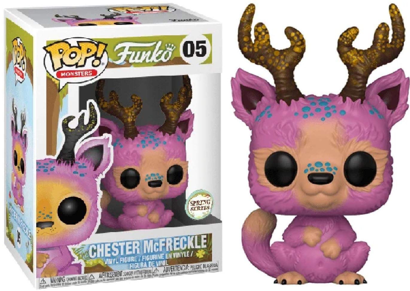 FunkoPop! Monsters Wetmore Forest Vinyl Figure - Chester Mcfreckle #05
