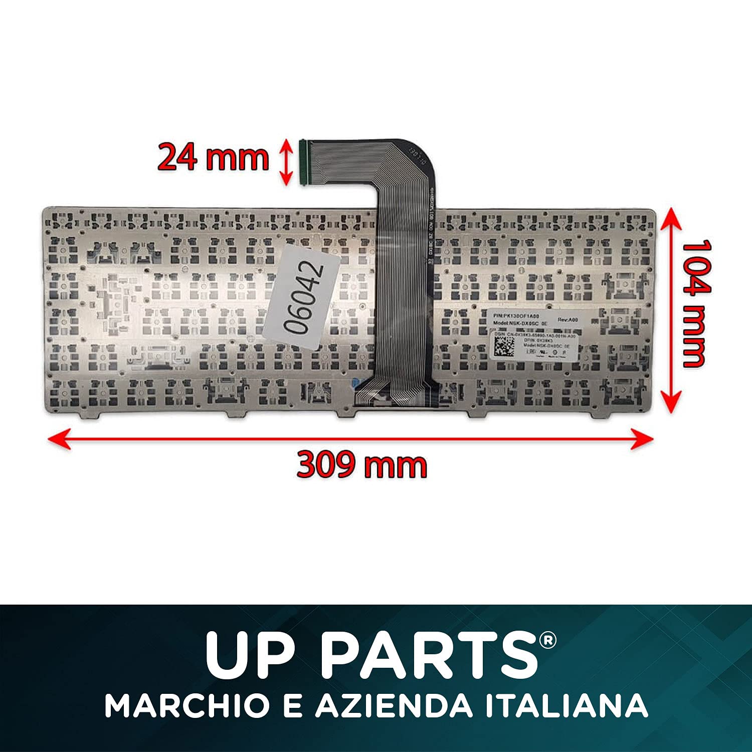 Tastiera Italiana per Notebook Dell Vostro 3350 3450 3460 3550 XPS L502X Latitude 3330