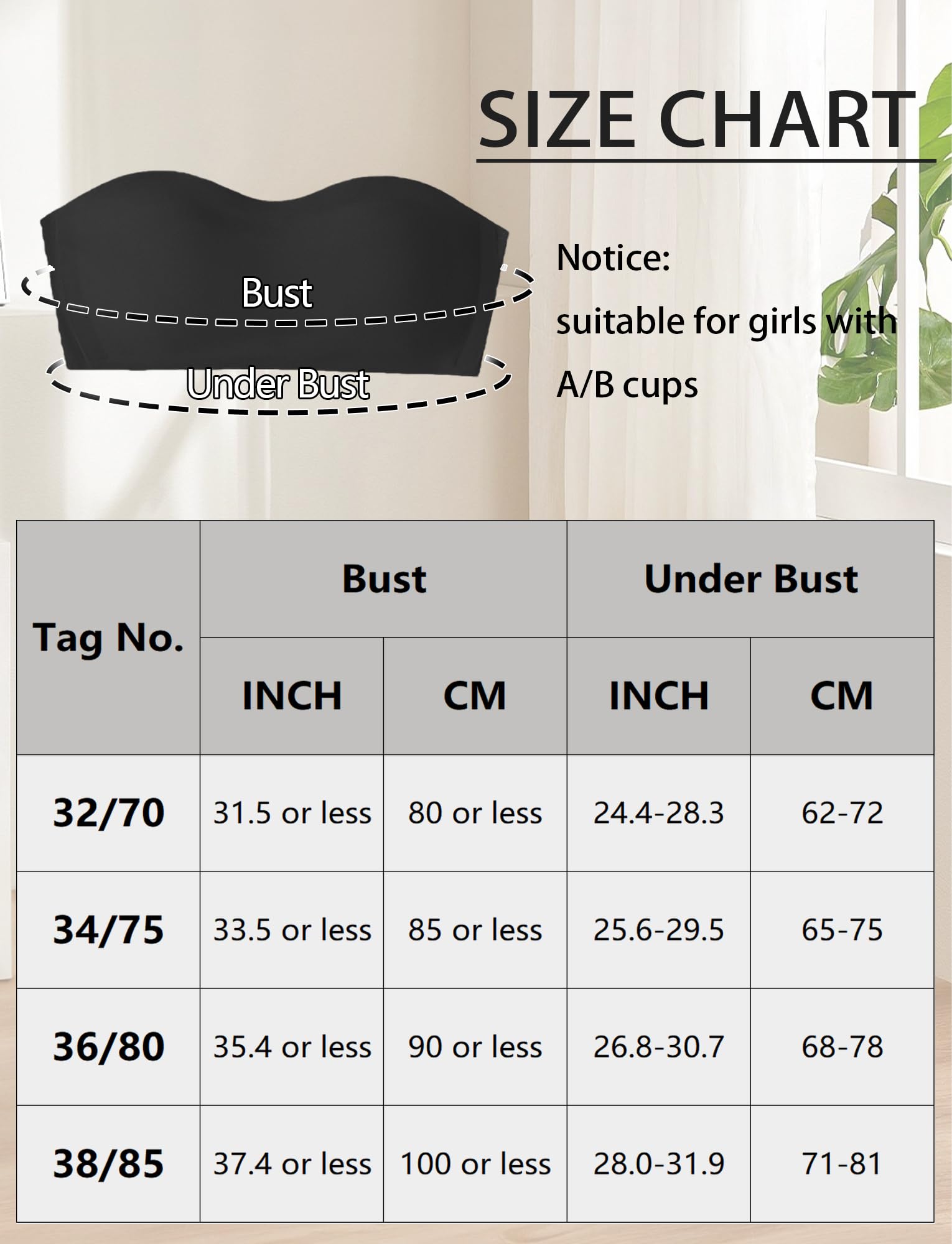 Reggiseno senza spalline senza cuciture per adolescenti senza cuciture reggiseno a fascia con spalline trasparenti rimovibili antiscivolo