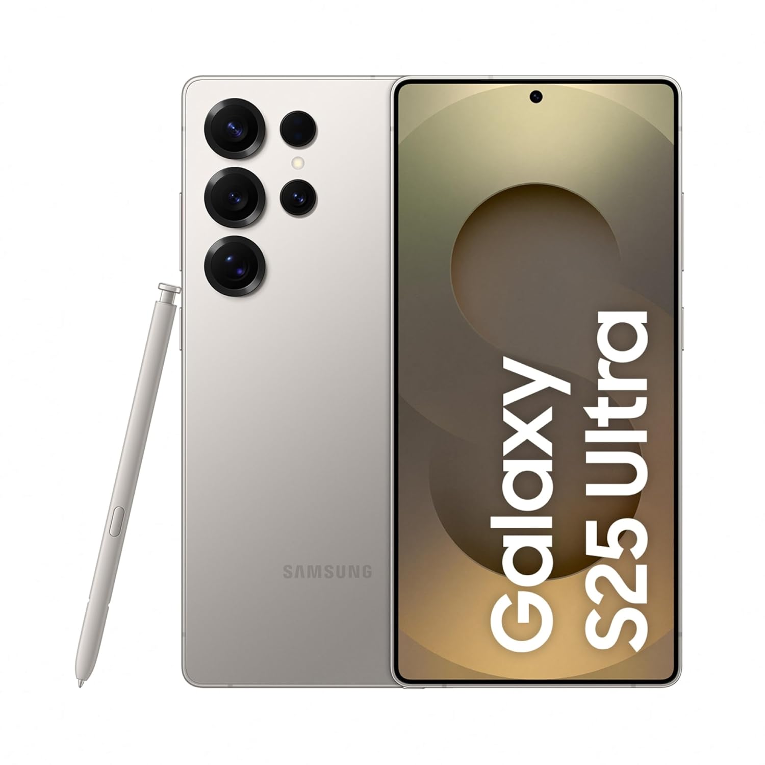 Samsung Galaxy S25 Ultra 5G Mobile with Galaxy AI (Titanium Gray, 12GB RAM, 512GB Storage),Titanium Frame,Ultra Gaming with Snapdragon 8 Elite,200MP Camera with ProVisual Engine,5000mAh Battery