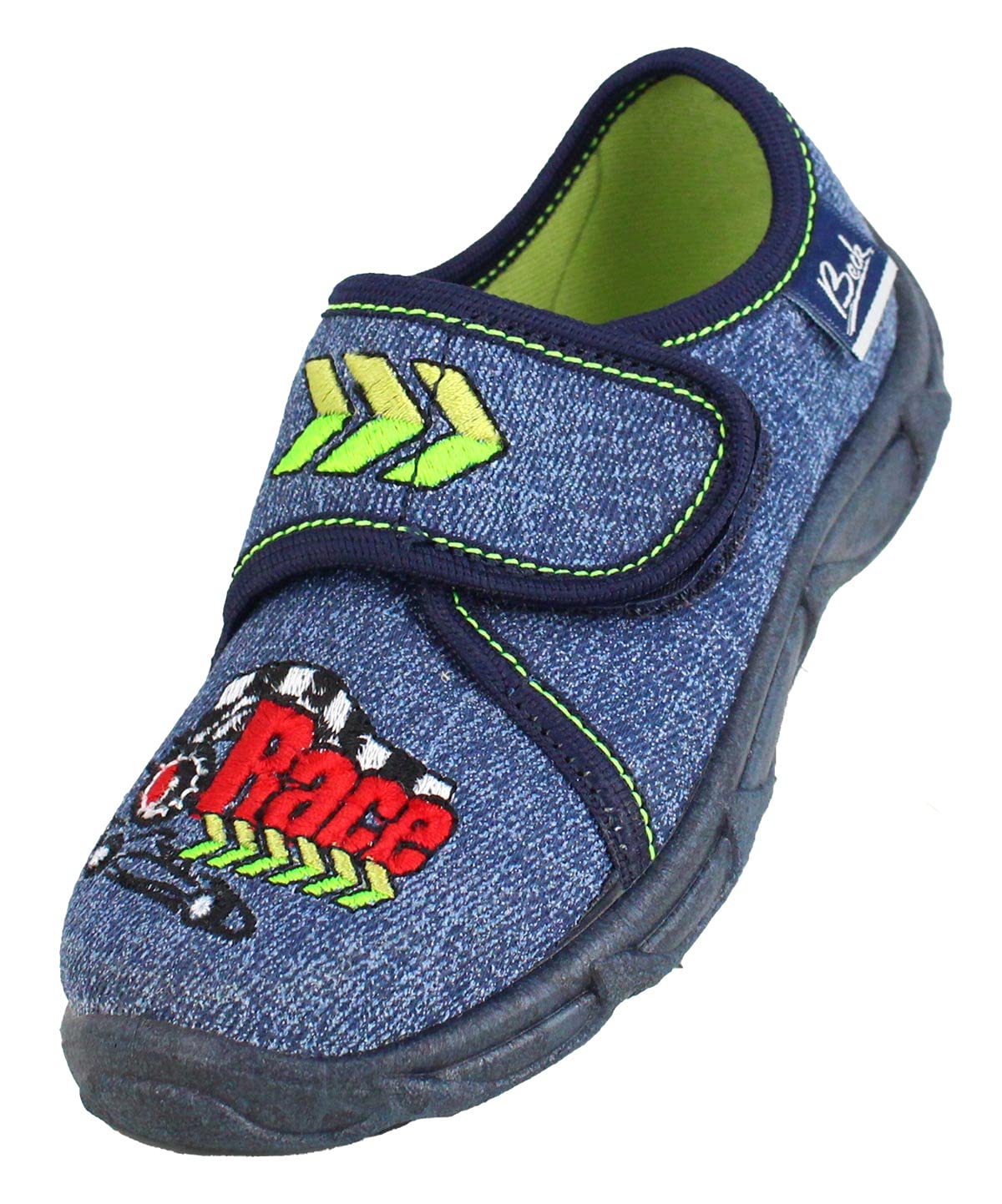 Beck Boys Race Slippers