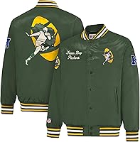 Vista 10 de Ultra Game NFL - Chaqueta de satén oficial de la NFL con el logotipo de la Herencia Suprema