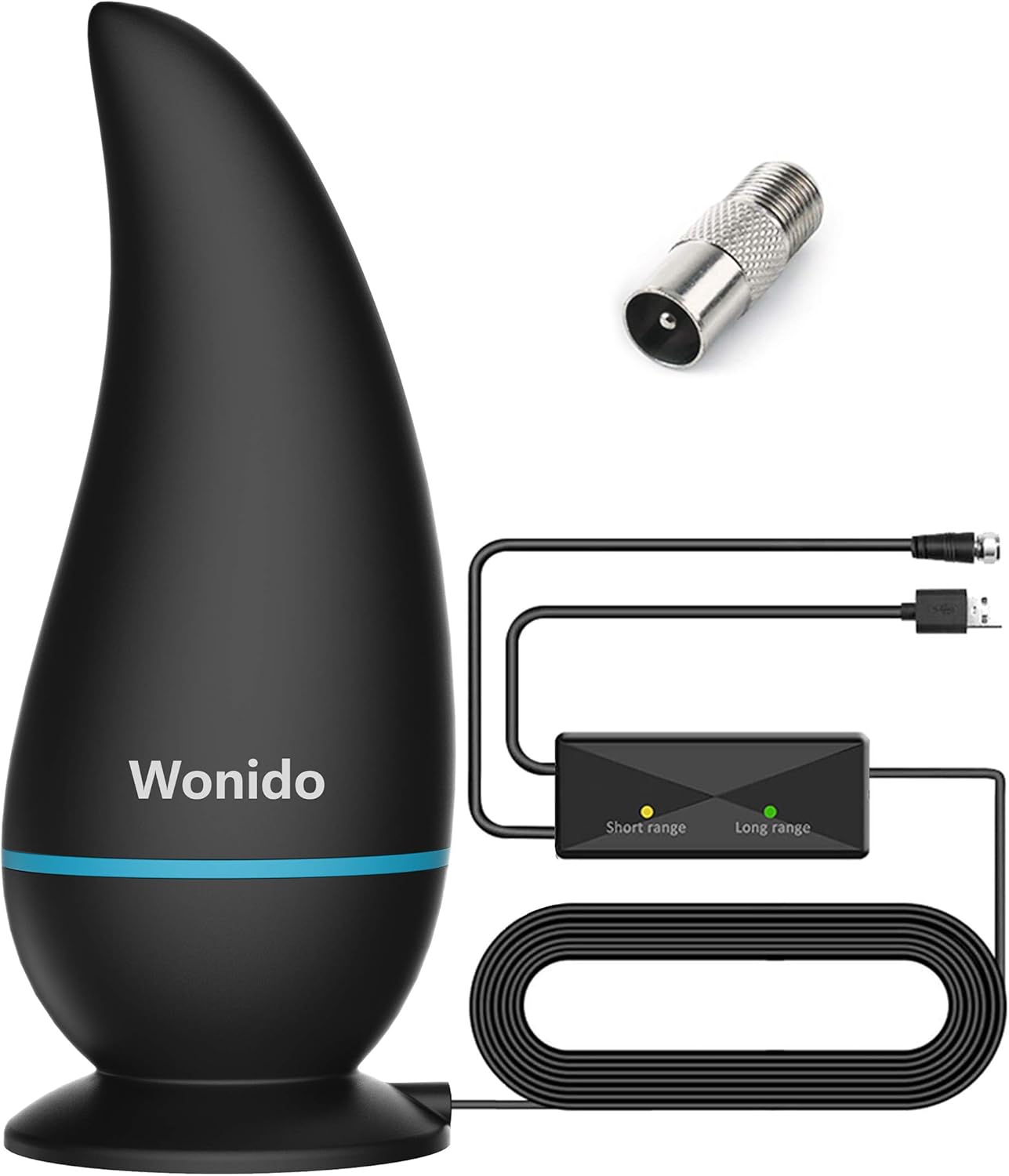 Wonido TV Antenna Indoor HD Digital Antenna for TV Indoor