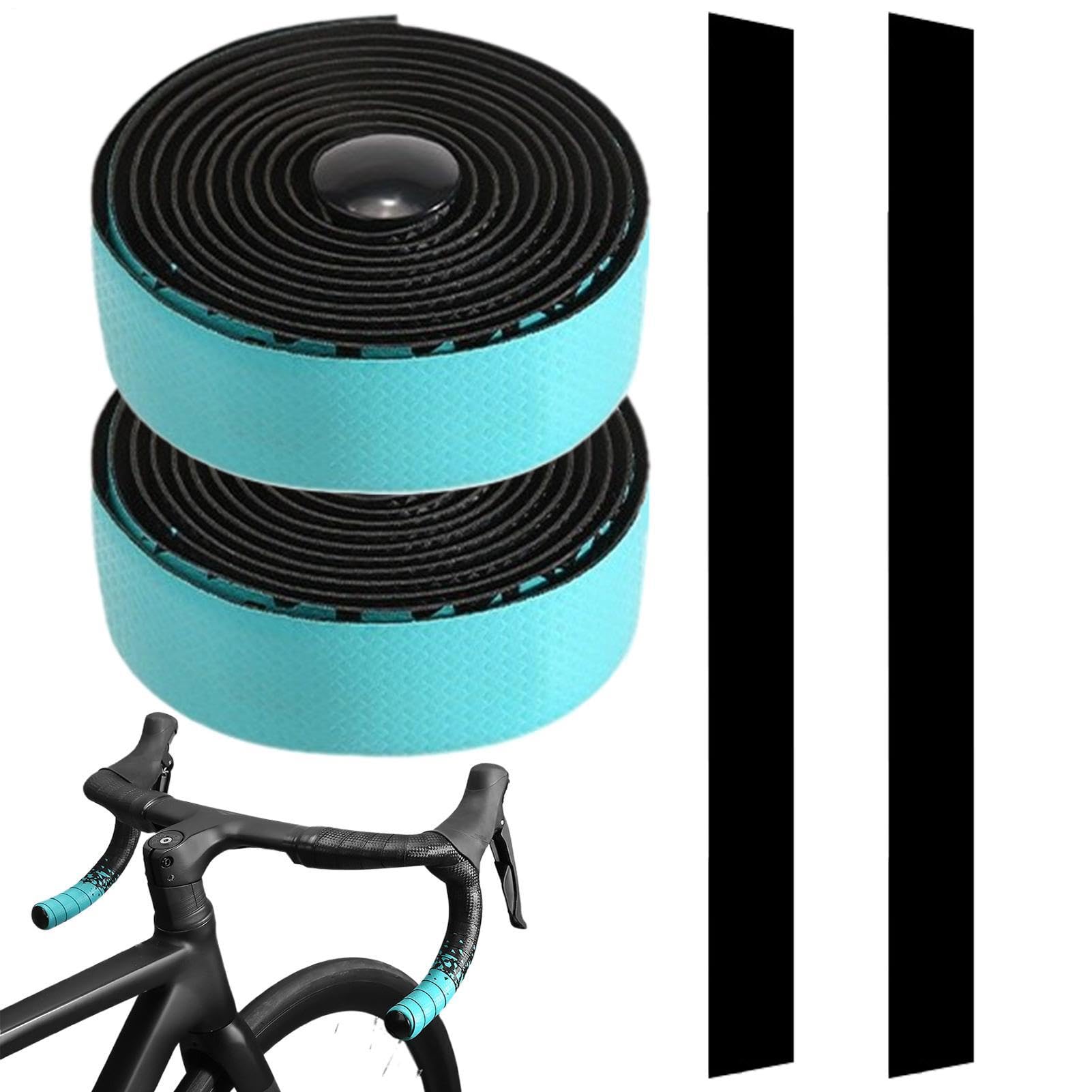 Road Bike Handlebar Tape End Plugs Grip Tape All-Weather Cycling