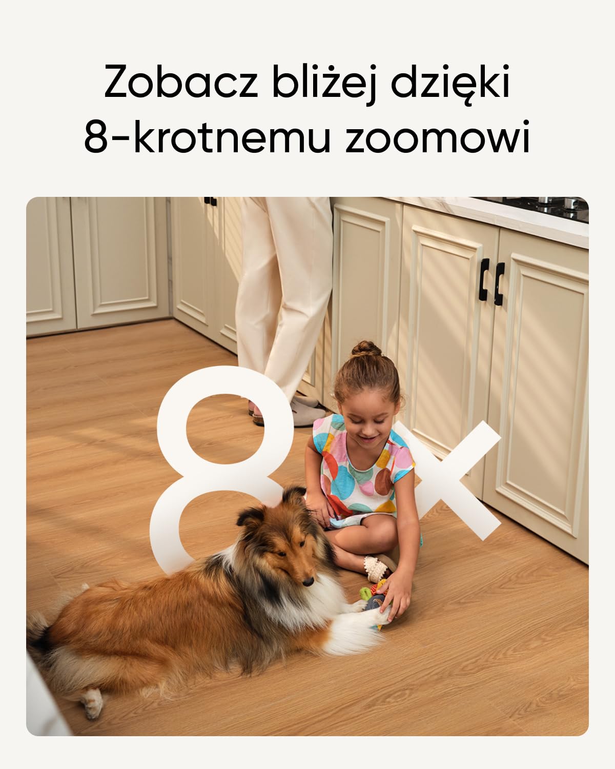 eufy Security Indoor Cam S350, podwójna kamera, rozdzielczość 4K UHD, kamera monitorująca z 8 × zoom i 360° PTZ, człowiek/zwierzęta, idealna do elektronicznej niania/kamery dla zwierząt