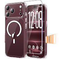 TAURI Cover Magnetica per iPhone 18 Pro Max,Trasparente