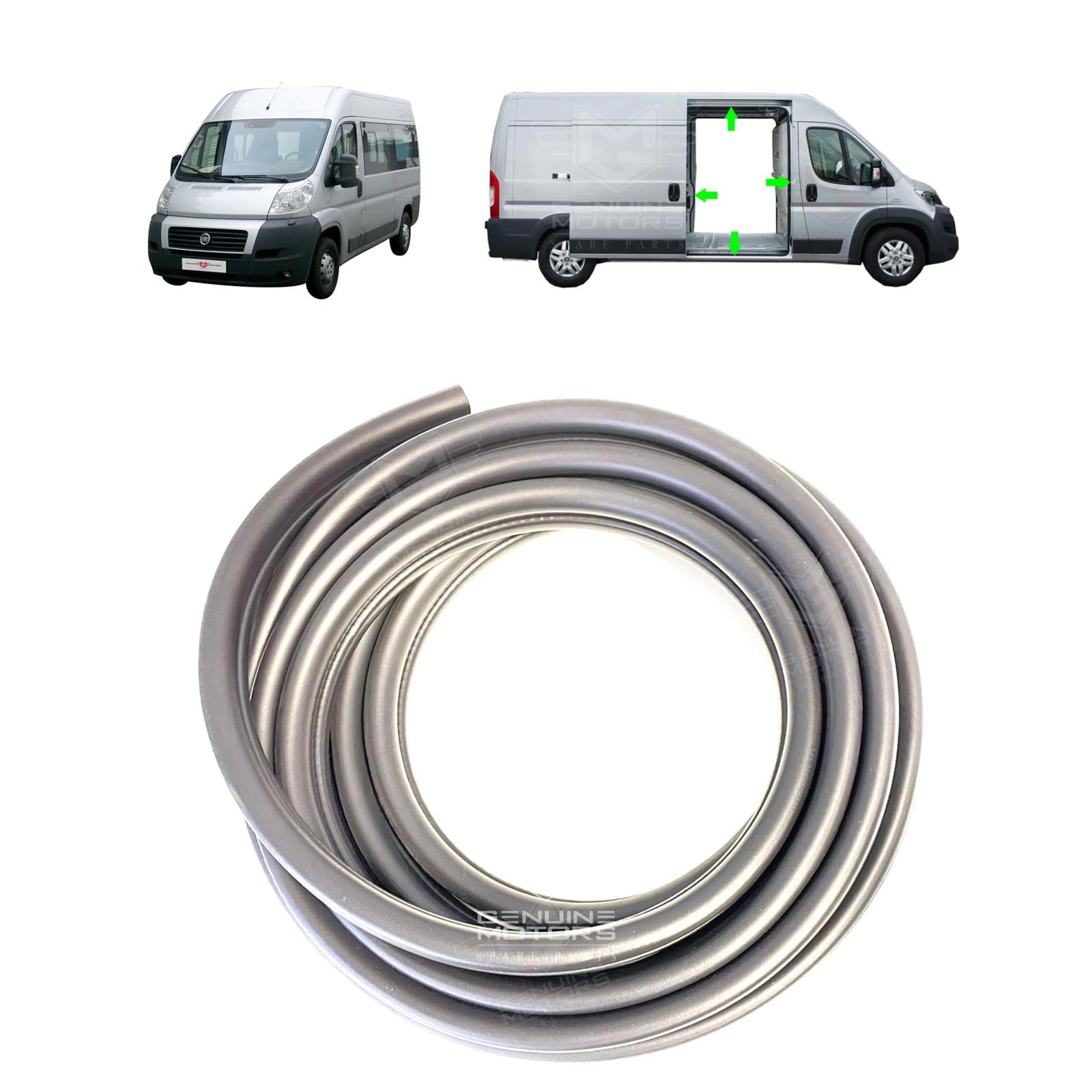 Sostituzione della guarnizione in gomma della guarnizione della porta scorrevole per Ducato, Relay, Boxer (2006+)
