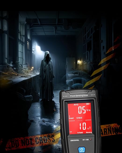 Medidor EMF ERICKHILL Digital con LCD y Alarma miniatura 7