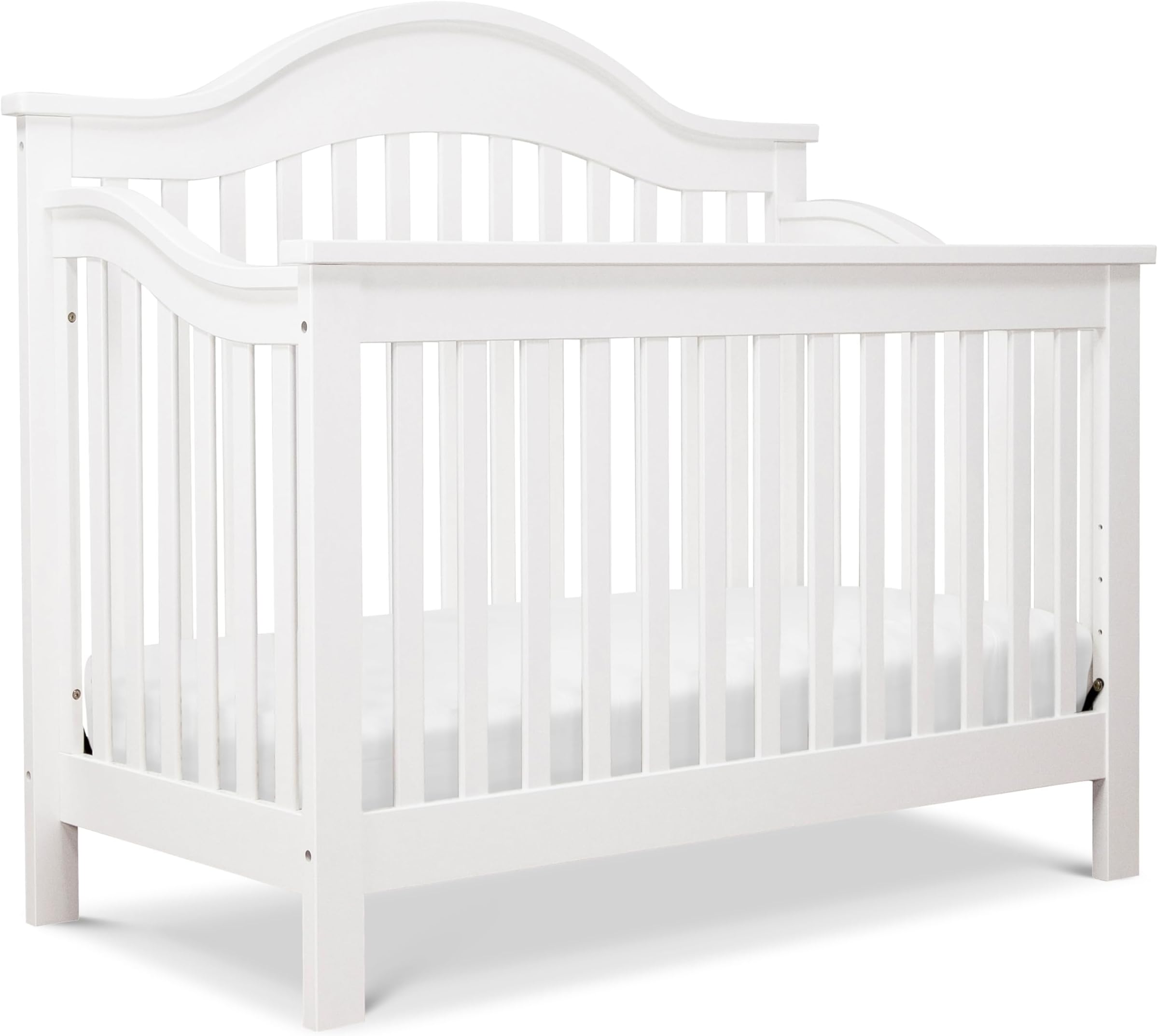 Jayden 4-in-1 Convertible Crib in White, Greenguard Gold Certified