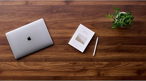 Miniatura 119 de Kaboon Mesa universal de 45.67 x 23.62 pulgadas, escritorio sólido de una pieza, encimera de melamina reversible, escritorios dobles, escritorio en